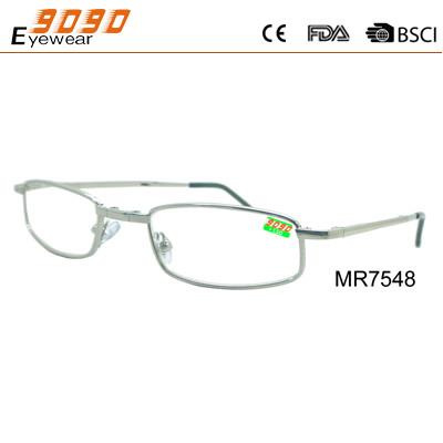 China Newest Style 2018  Fashionable reading glasses with stainless steel,suitable for men and women for sale