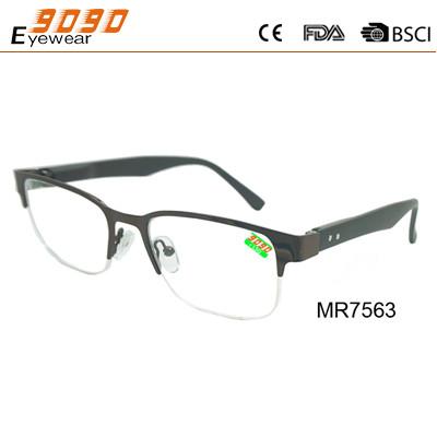 China 2019 new style fanshionable reading glasses with metal frame, Power rang : 1.00 to 4.00D for sale