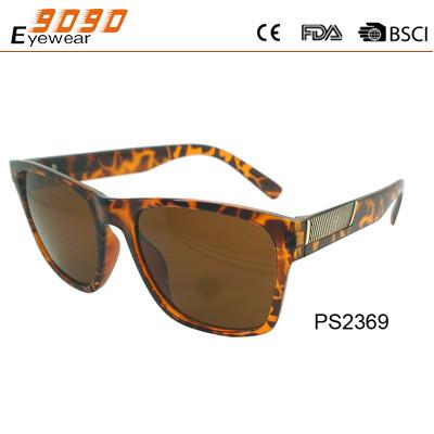 China New arrive and fashionable sunglasses ,made of plastic, suitable for men and women for sale