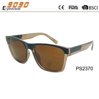 China Newest Style 2019 plastic Fashionable Sunglasses,UV 400 Protection Lens for sale