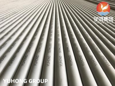 China Tubo de intercambiador de calor de acero inoxidable SA213 TP304L para reactores y torres de destilación en venta