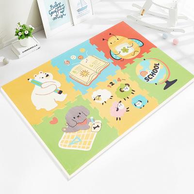 China Eco-Friendly Puzzle Baby Game Mat XPE Foam Waterproof 2cm Thickened Children's Mat Children's Rug Protection Living Room Activity Floor Crawling PUZZLE MAT for sale