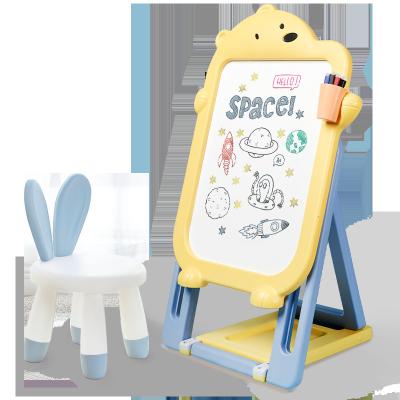 China Foldable Children's Drawing Board Foldable Plastic Babygo Household Graffiti Board Household Magnetic Paint Multifunctional Bracket Type Toy for sale