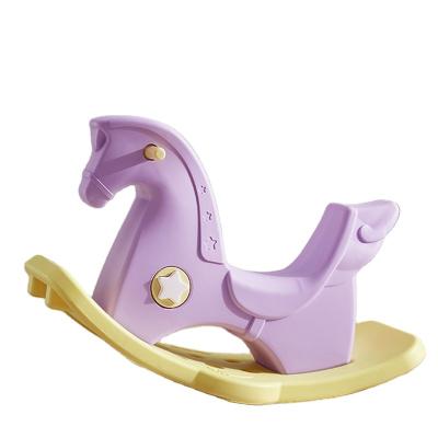 China Rider Children's Popular Durable Material Toy Kids Rocking Horses Eco-Friendly Indoor Ride-On Suit 1-3 Years Old for sale