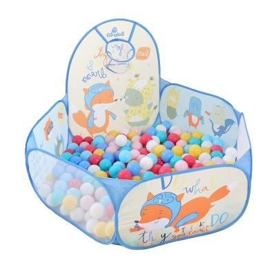 China BabyGo Kids Pit Play Tent With Basketball Pit Pool Convenient Carry Outdoor Toy Game Children Ocean Ball Room 80*105*118cm for sale