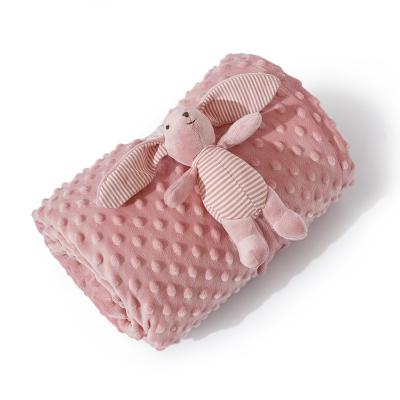 China Autumn Baby Quilt Comfort Blanket Comfort Baby Doudou Double Thickness Anti-pilling Better Sleep for sale