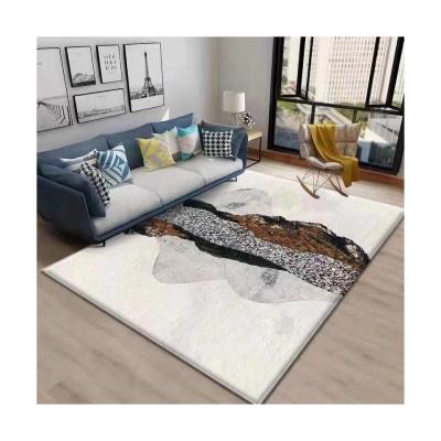 China Export Washable Living Room Nordic White Tianjin Cashmere Blanket For Home Decorative for sale