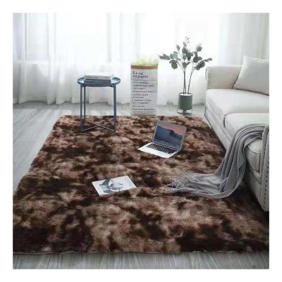 China Shaggy Anti-Slip Floor Super Soft Non-Slip Long Pile Bathroom Carpet for sale