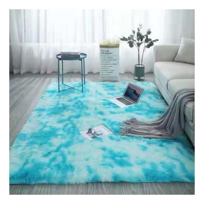 China Wholesale High Quality Cheap Polyester Long Pile Rugs Shaggy Price Anti-Slip for sale