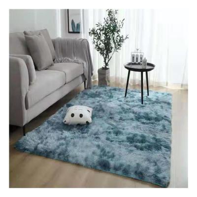 China Factory Wholesale Anti-Slip Super Soft Plush Tianjin Shaggy Carpet For Living Room for sale