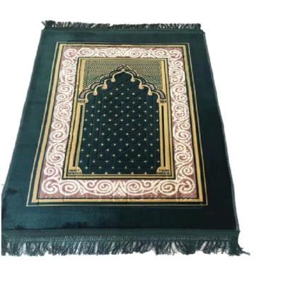 China Polyester Non-slip Printed Interactive Prayer Blankets Carpets Muslim Prayer Mat Turkey Prayer Mat for sale