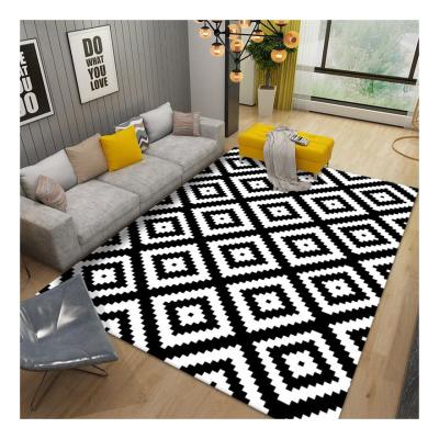 China Anti-slip 3d Printing Cashmere Carpet New Home Decorative Design for sale