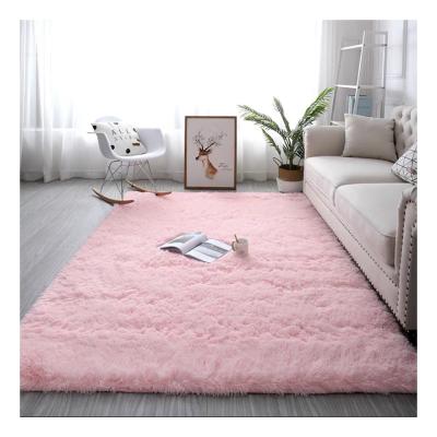 China Long Kids Room Blanket Color Plain Light Gray Anti Skid Wholesale Shaggy Decorative Fluffy Blanket Child Large for sale