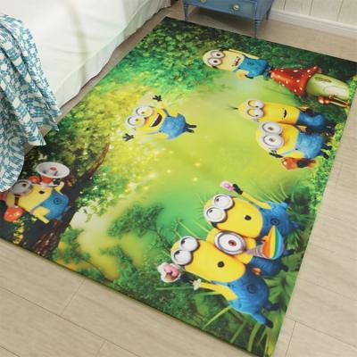 China China Wholesale Cheap Indoor Living Room Rugs Modern Cartoon Mats Anti-Slip Carpet for sale