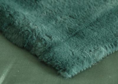 China Customized Rabbit Fur Fabric For Scarf / Coat Tear - Resistant for sale