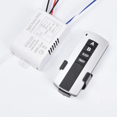 China Waterproof Wireless Digital Professional Design Durable Receiver Transmitter Automation Remote Control Light Switches for sale