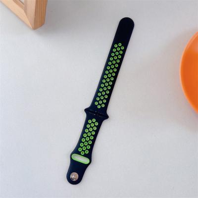 China Apple Watch 38mm 40mm 44mm 45mm Anti-Explosion Silicone Printed Pattern Band Wrist Watch Sports Watch To Replace Straps For Apple iPhone Watch for sale