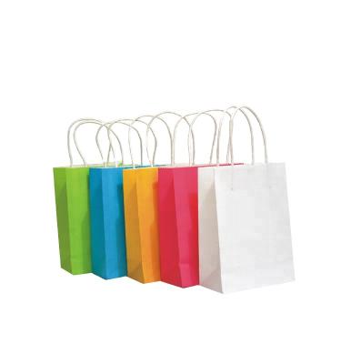 China Recyclable Tissue Packaging Low Cost Production Branded Kraft Paper Bag For Shopping Use for sale