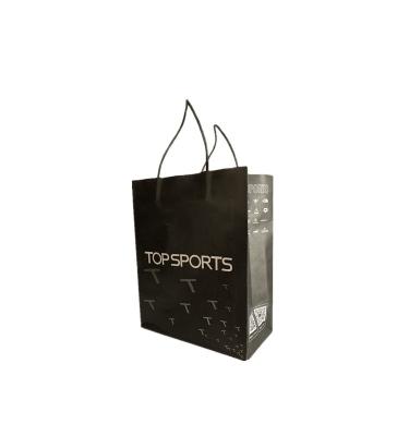 China Disposable Cheap Price Craft Paper Bags With Handles And Custom Logo for sale