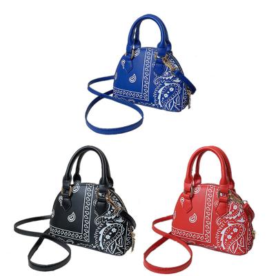 China 2021 high quality PU leather bandanna handbags wholesale handbag set luxury ladies bags women set handbags for sale