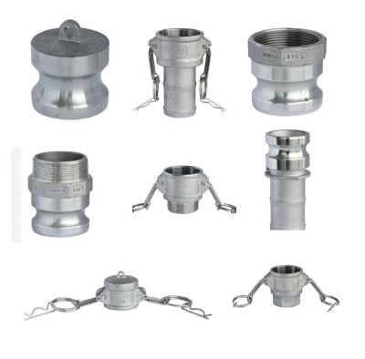 China Connect Pipes BSP or NPT 304 & 316 Stainless Steel Camlock Couplings for sale