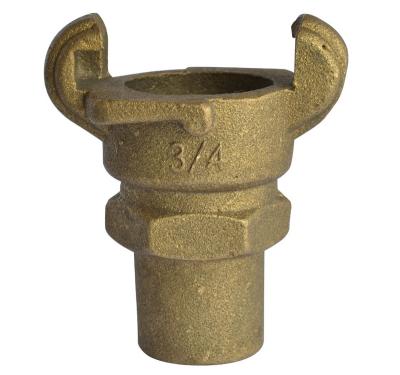 China Connect Pipes Made In China Brass Air King Female Claw Couplings for sale