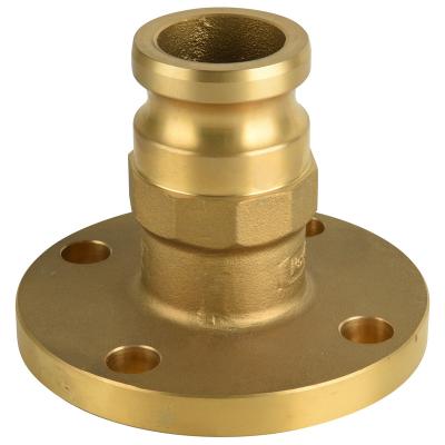 China Industry Swivel Hydraulic Brass Seal Camlock With Flange for sale