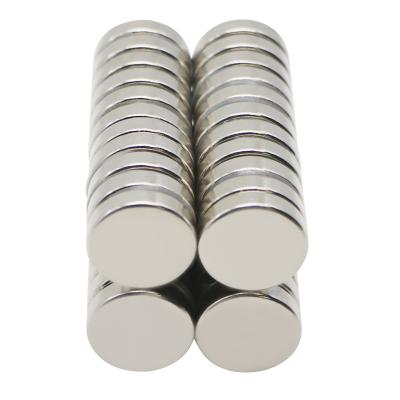 China Super strong ndfeb round disc n52 magnet neodymium magnet industrial magnet price for sale