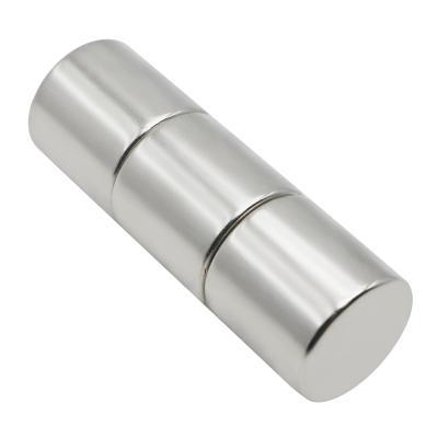 China Industrial Strong Magnet N35 N42 N45 N50 N52 Ndfeb Neodymium Cylinder Magnet for sale