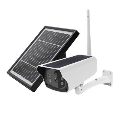 Cina Human Motion Tracking Solar Powered Wifi Security Camera Outdoor External Monitor Use Solar Wifi Camera in vendita