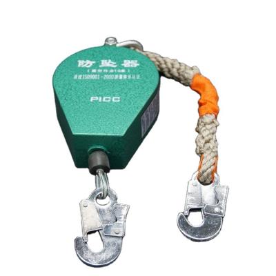 China Climbing Descender self retractable safety retractable fall arrester for sale