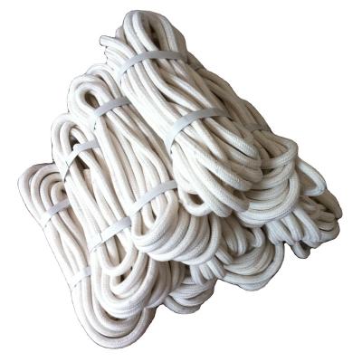 China Colored Wholesale Braided Organic material Rope 3 Strand Soft Cheap silk nylon Rope for sale