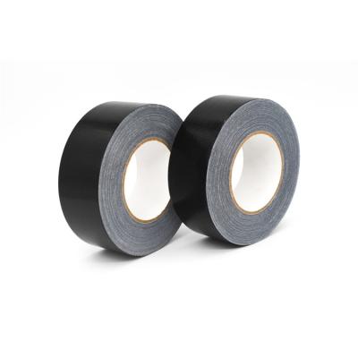 China Custom Made Black 230mic Waterproof Heavy Duty Industrial Hot Melt Fabric Adhesive Tape For Fix Insulation Sealing Protection for sale