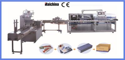 China Frecuencia dual de la comida del flujo de la maquinaria horizontal del paquete con velocidad del PVC/de BOPP en venta