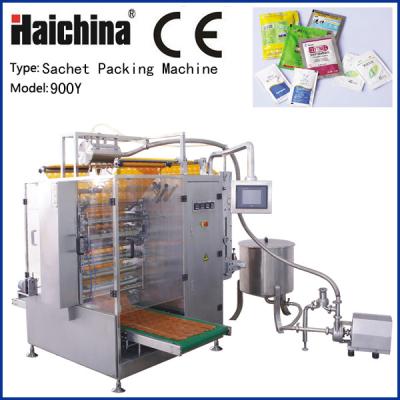 China Vacuum Plastic Sachet Packing Machine / Liquid Packing Equipment For Milk for sale