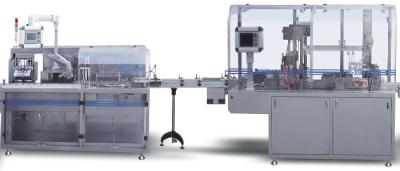 China High Efficient Cosmetic Packaging Machine , Three Dimensional Carton Packing Machinery for sale