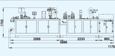 China Función multi farmacéutica automática de la empaquetadora de la ampolla para la comida en venta