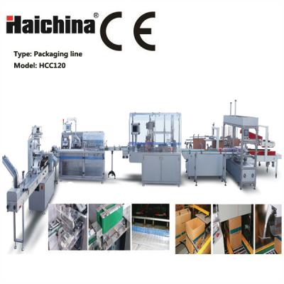 China Tea Auto Packing Machine / Packing Production Line With Plastic PVC for sale