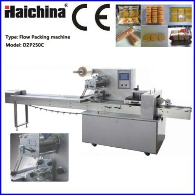 China Van het het Hoofdkussenkoekje van DZP 250C Automatische de Verpakkingsmachine voor Zakcake 30-230 Pakken/Min Te koop