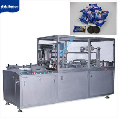 China PLC Control Automatic Food Packaging Machines For Biscuit With High Speed for sale