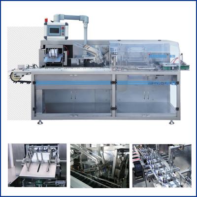 China Horizontale Automatische Kartonnerende Machine/de Verpakkingsmachine van de Kartondoos voor Blaar Te koop