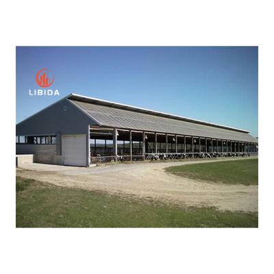 China Easy Assemble Prefab Commercial Steel Structures Warehouse / Metal Steel Buildings Sheds Construction for sale