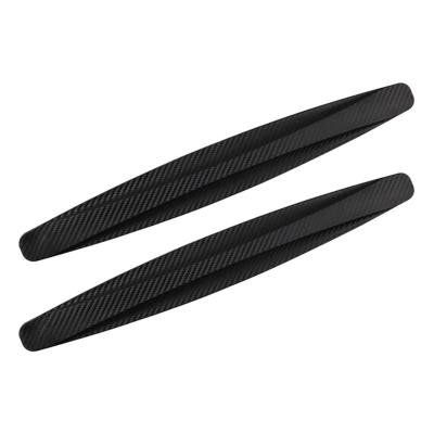 China Fashion simple car mounted carbon fiber pattern anti rub and anti scratch protection tape car front and rear bumper anti-collision strip for sale