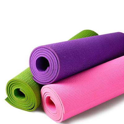 China High quality custom made custom printed yoga mat 4mm eco yoga mat 4mm PVC hot yoga Pilate yoga mats for sale