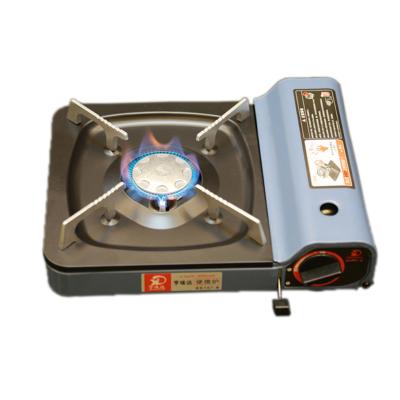 China Hotel OEM certification camping stove safety butane gas stove OEM portable lightweight gas stove for BBQ for sale