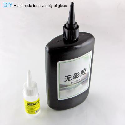 China DIY glue.super glue handmade transparent glue Quick-curing UV glue. High performance adhesive glue. Makeup mirror help glue. Glue for sale