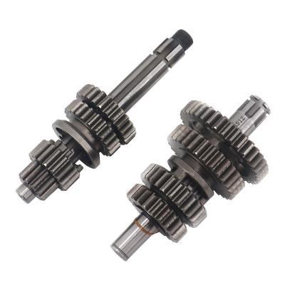 China Good Quality LF140 Main Engine Transmission Gearbox Shaft Kit For Lifan 140cc 1P55FMJ Kick Starter Motor Horizontal Dirt Pit Bikes Counter for sale