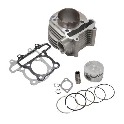 China Chinese Good Quality GY6 150cc Scooter Engine 58.5mm Cylinder Head Assy With Gaskat Piston Kit For Moped Quad Buggy 4T 157QMJ ATV Kart for sale