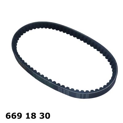 China GY6 49cc 50cc 669-18-30 CVT Drive Belt Drive Belt For Chinese Scooter Moped ATV Kart 139QMB 139QMA 18 30 Engine 669 for sale