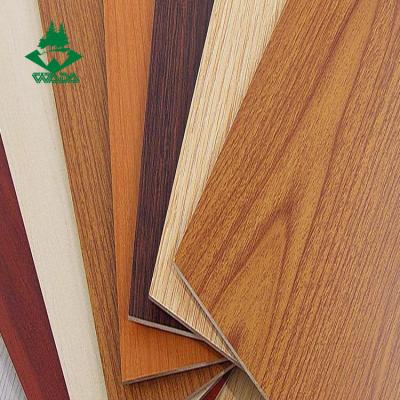 China China Good Flatness 3mm Pvc Wood Laminate Traditional Wood Grain Plywood For Rv for sale